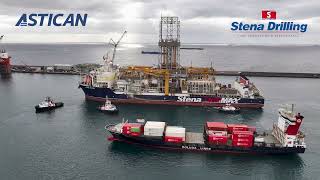 ARRIVAL STENA FORTH HD [upl. by Enelec]