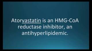 How to pronounce atorvastatin Lipitor Memorizing Pharmacology Flashcard [upl. by Madora373]