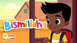 Muslim Songs For Kids  Bismillah ☀️ MiniMuslims [upl. by Shuler]