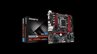 GIGABYTE B660M GAMING AC DDR4 🎯 Motherboard Unboxing and Overview [upl. by Leay]