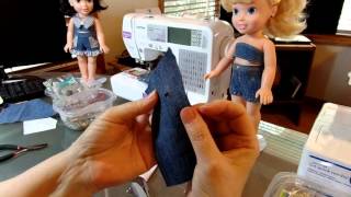 How to Set Eyelets and Rivets in Doll Clothes [upl. by Arin]