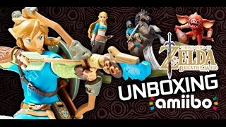 UNBOXING de TODOS LOS AMIIBO de ZELDA BREATH OF THE WILD  MERISTATION [upl. by Faubion]