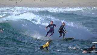 Surfing La Torche 28 Octobre 2015 Lovely Waves High Tide  Bretagne Finistère France [upl. by Esinnej]