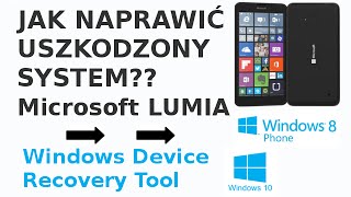 Jak naprawić uszkodzony system Microsoft Lumia mobile przywracanie systemu [upl. by Gottfried]