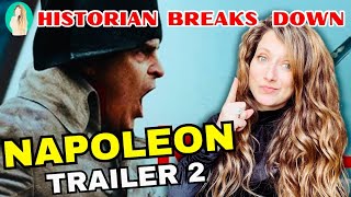 Napoleon Trailer 2 Reaction by French Historian [upl. by Theola275]