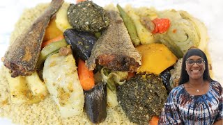 THIEBOU DIEUNNE RIZ SÉNÉGALAIS🇸🇳AU POISSON BEUGEUDJ RECETTE FACILE À SUIVRE Shalou Cuisine [upl. by Akered]