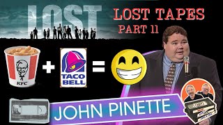 🤣JOHN PINETTE 🍗🌮 KFC  TACO BELL  ITALIAN GELATO 🇮🇹 THE LOST TAPES PART 11 😆 reaction funny [upl. by Aihtnyc608]