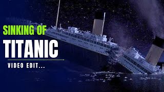 Titanic sinking scene trending youtubeshorts titanicmovie titanicsinking videoedit [upl. by Suoivatco]