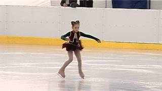 Luiza Ilie  Campionatul National de Patinaj Artistic 2013 Locul I [upl. by Yliab]