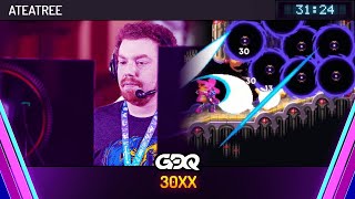 30XX by ateatree in 3124  Awesome Games Done Quick 2024 [upl. by Ennairej]