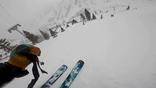 Skiing in Tahoe  Feb 2023  Moment Deathwish [upl. by Ikciv734]