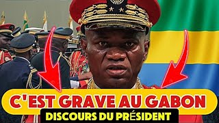 Discours polémique du président Gabonais [upl. by Possing25]