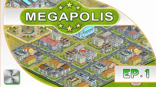 Megapolis City Building Sim‏ Gameplay walkthrough  Part 1 iOS Android [upl. by Annaitat]