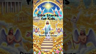 Jesus Teaches Dont Store Treasures on Earth Bible Stories for Kids kidsbiblestories biblestories [upl. by Llerrot]