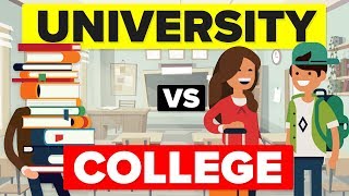 University VS College  Whats The Difference Education Comparison [upl. by Nnylcaj]