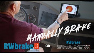 RVi Trip Tips Manual braking with your RVibrake3 or RVibrake Shadow Flat Towing Braking System [upl. by Aitnuahs]