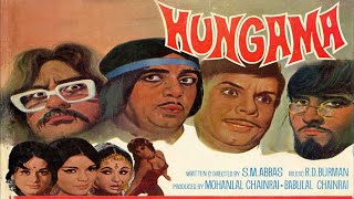 HUNGAMA MOVIE 1971  Kishore Kumar Vinod Khanna Zeenat Aman [upl. by Suoinuj933]