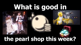 Pearl shop rundown  April 30  Resplendent Cron Stone Bundle and filler content lol [upl. by Reider]