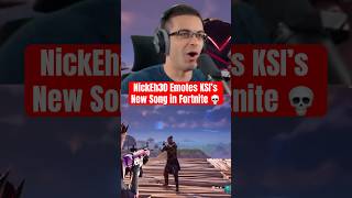 NickEh30 Emotes KSI’s New Song in Fortnite 💀 [upl. by Shugart]