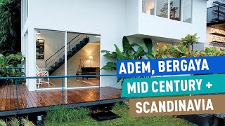 Intip Hunian Bergaya Mid Century Scandinavian yang Berlokasi di Bandung Karya Dendy Darman [upl. by Anassor]