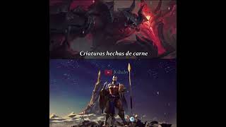 Aatrox vs Pantheon Salvame hermano [upl. by Atirec]