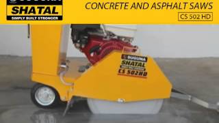 SUGUNA SHATAL CONCRETE AND ASPHALT SAWS  CS 502 HD [upl. by Heinrike]