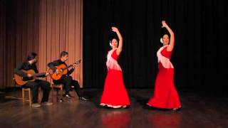 Entre dos aguas Paco de Lucia  flamenco dancing and guitar Barcelona [upl. by Gnagflow707]