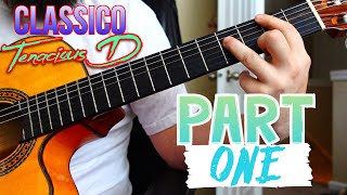 HOW TO PLAY  Classico By Tenacious D  On Acoustic Guitar Part 1 Updated [upl. by Deana494]