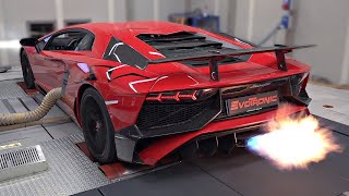 BEST of DYNO PULLS 🔥  992 GT3 Bugatti EB110 600HP Lancer Aventador SV Ferrari F8 amp More [upl. by Ayanad894]