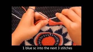 How to Crochet a WayuuStyle Base  Part 4 [upl. by Anibas]