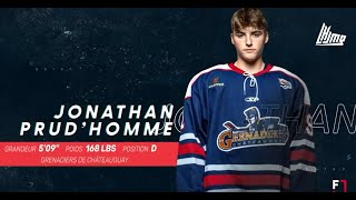 Espoirs LHJMQ Fenplast  Jonathan Prudhomme [upl. by Saisoj]