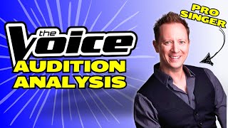 Matthias Nebel  Bed of Roses  The Voice Blind Audition Analysis [upl. by Aikat804]