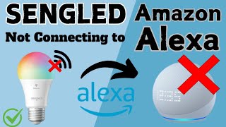 Sengled Bulb Not Connecting To Amazon Alexa  Sengled Bulb Not Working  Sengled Bulb No Wifi [upl. by Nlyak931]