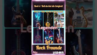 Rock Legenden Musik der Text ist von mir Martin H und 10 K I [upl. by Pan]