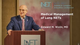 Medical Management of Lung NETs Ed Wolin MD Mount Sinai NY [upl. by Anelram]