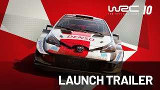 WRC 10  Launch Trailer [upl. by Nilhsa]