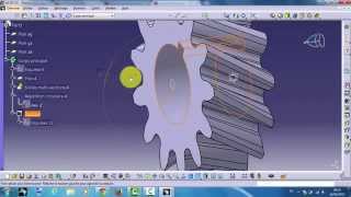 TUTORIAL Catia V5 hélicoïdale [upl. by Olympia867]