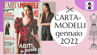 Sfogliamo insieme Cartamodelli Magazine gennaio 2022 [upl. by Isoj]