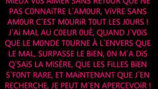 Ballfak  Un amour perdu  Paroles OFFICIEL [upl. by Lyns55]