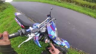 Supermoto vlog  Jazda Derbi Senda 5080 [upl. by Smallman298]