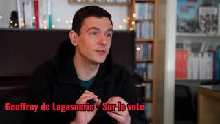 Geoffroy de Lagasnerie  Sur Le vote abstentionstratégiecandidat [upl. by Rory827]