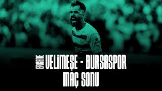 Ergene Velimeşe Spor  Bursaspor Maç sonu [upl. by Euqinad]