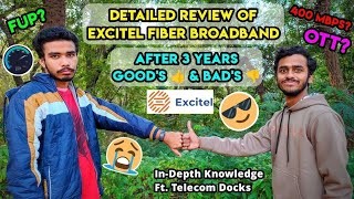 Detailed Information of Excitel broadband 🔥😱Good or Bad😮 [upl. by Ethelbert]