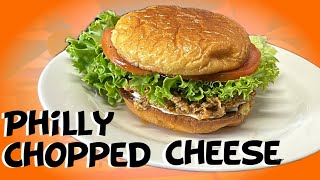 Philly Chopped Cheese Sandwich quickandeasy simpledelicious [upl. by Nrev645]