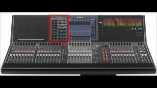 YAMAHA CL5 series Curso consolas digitales Parte 1 superficie de control resumido [upl. by Soble]