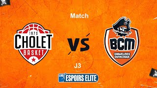 Cholet Basket vs BCM J3 [upl. by Itsur]