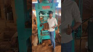 Roofing Tiles making Hydraulic Press Machine  Kaushik Hydraulic and Forging Company [upl. by Mairb]