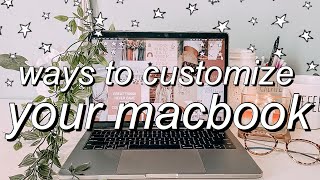 macbook organization  customization tipstricks MUST DO [upl. by Bayer766]