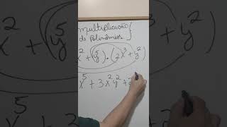 Explicação Parte 1º como calcular Multiplicação de polinômios [upl. by Adnawyek]