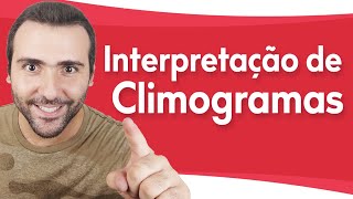 INTERPRETAÇÃO DE CLIMOGRAMAS  MÉDIA DE TEMPERATURA TOTAL DE CHUVA ACUMULADA HEMISFÉRIOS [upl. by Lledner821]